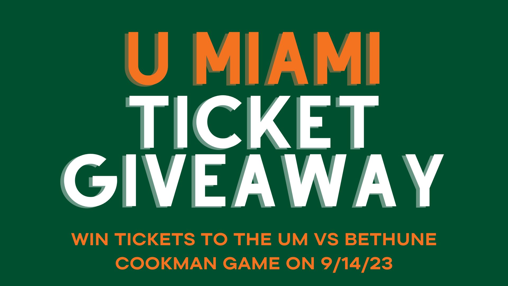 Um Football Ticket Giveaway Good Karma Brands