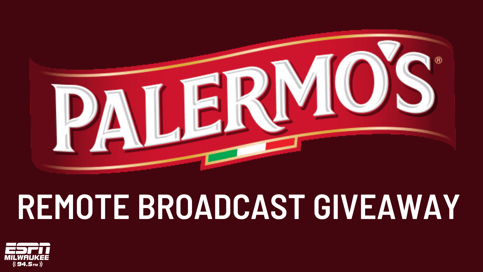 June 7 Palermo's Pizza Remote Broadcast Giveaway - Good Karma Brands